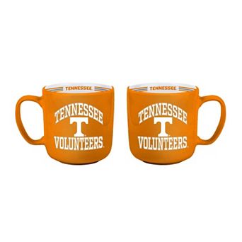 Logo Brands Tennessee Volunteers Two-Piece 15oz. Stripe Mug Set
