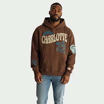 Unisex The Wild Collective Brown Charlotte FC Washed Fleece Hoodie