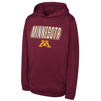 Youth Outerstuff Maroon Minnesota Golden Gophers Sack Party Performance Hoodie