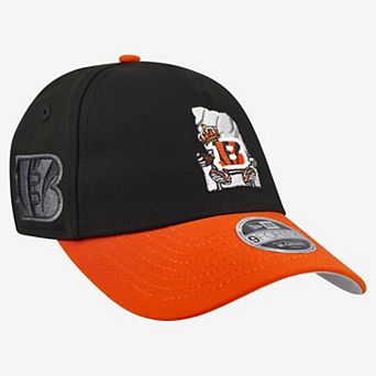 Preschool New Era Black Cincinnati Bengals Cartoon 9FORTY M-Crown A-Frame Adjustable Hat