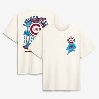 Men's Nike Cream Chicago Cubs Max90 Arch Heavyweight T-Shirt