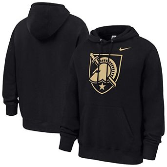 Men's Nike Black Army Black Knights Club Fleece Hoodie