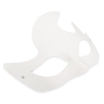 Blank Paper‑Pulp DIY Decorative Half‑Face Masks 1 pc