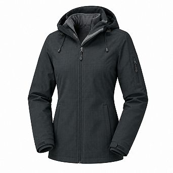Women Waterproof Windproof Fleece Lined Softshell Jacket