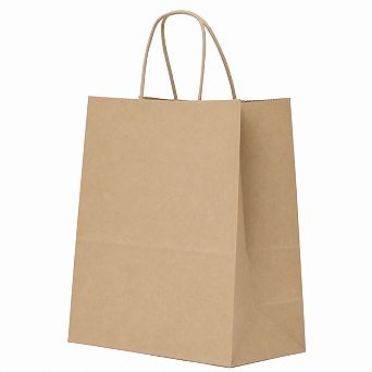 Brown Paper Bags With Handles Bulk Recycled Multipurpose Shopping Gift Bags