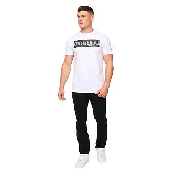 Crosshatch Mens Draker Straight Leg Jeans