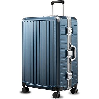 LUGGEX 22" Carry On Luggage 100% PC Suitcase 8010S - ZX-Core