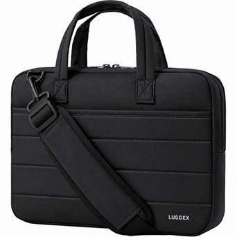 LUGGEX Messenger Bag 15/16 Inch Protective Laptop Sleeve with Shoulder Strap - LTX02