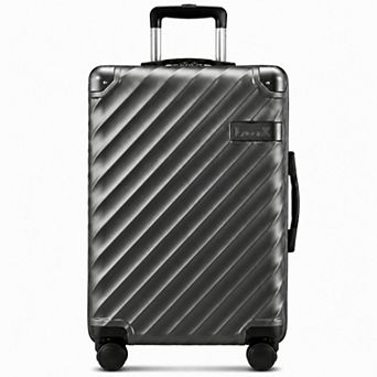 LUGGEX 21" Carry on Luggage Airline Approved Polycarbonate Lightweight Suitcase - EX-Core