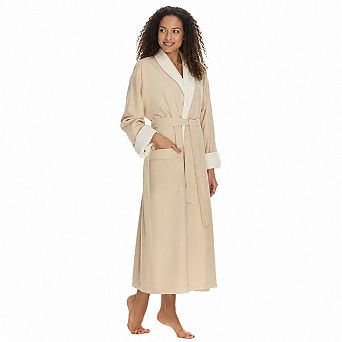 Women's Luxury Hotel Spa Bathrobe Full Length Generous Fit Machine Washable