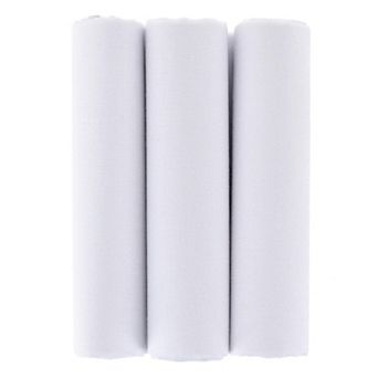Essentials by Trafalgar Classic White 3 Pack Handkerchiefs