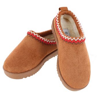 CTM Girl's Classic Slip On Clog Slipper House Shoe by Link