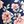 Navy Floral