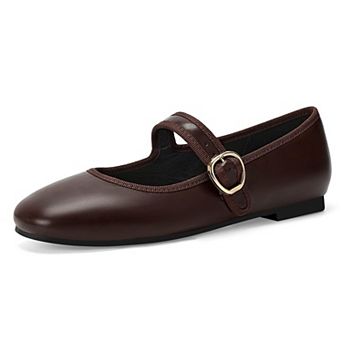 Mary Jane Shoes Women Ballet Flats For Dressy