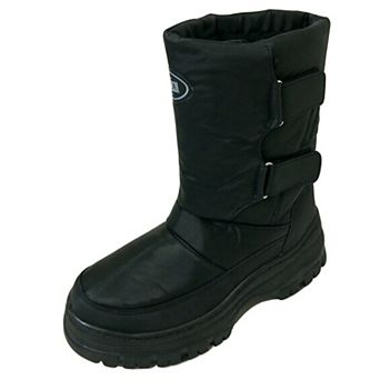 Men's Snow Boots Nylon Warm Lined Winter Cold Weather Boots