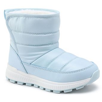 HOMEHOT Girls Snow Boots Warm Lined Winter Boots for Little/Big Kids