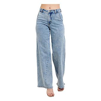 Judy Blue High Waist Wide Leg Jeans Extended Sizes