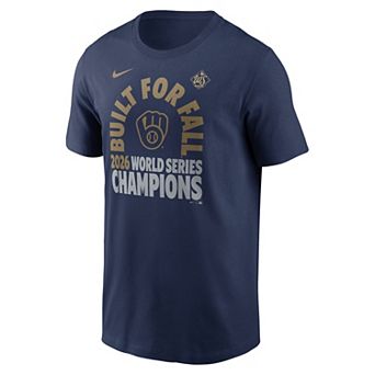 Men's Nike 2026 World Series Champions Milwaukee Brewers Graphic Tee