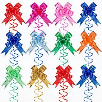 240 Pack Multicolor Gift Decor Bows