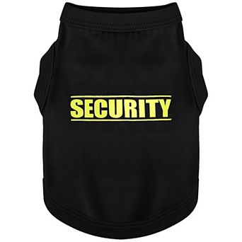 Security Graphic Pet Shirt