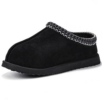 Womens Fuzzy Ankle Clogs Slippers Indoor Outdoor House Shoes