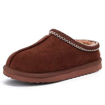 Womens Fuzzy Ankle Clogs Slippers Indoor Outdoor House Shoes