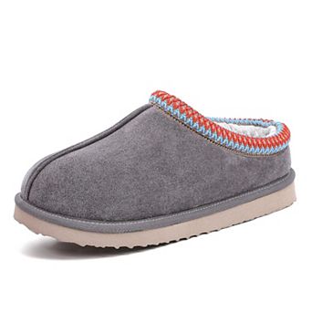 Womens Fuzzy Ankle Clogs Slippers Indoor Outdoor House Shoes