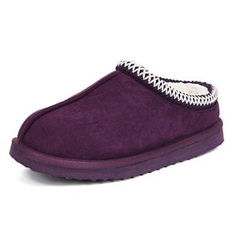 Womens Fuzzy Ankle Clogs Slippers Indoor Outdoor House Shoes