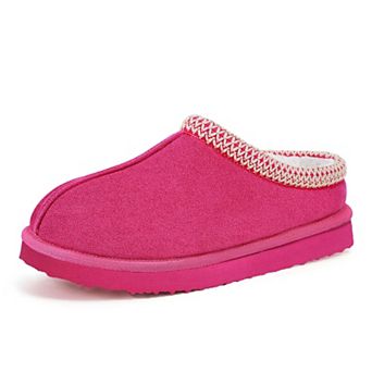 Womens Fuzzy Ankle Clogs Slippers Indoor Outdoor House Shoes
