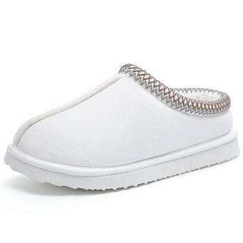 Womens Fuzzy Ankle Clogs Slippers Indoor Outdoor House Shoes