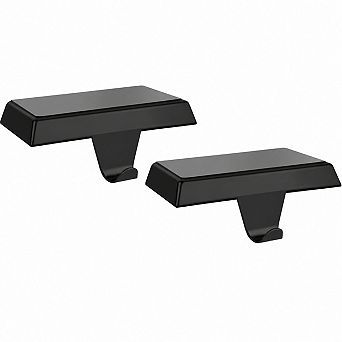 2 pc Heavy Duty Christmas Stocking Holders Non Slip Mantle Hangers Holiday Decor