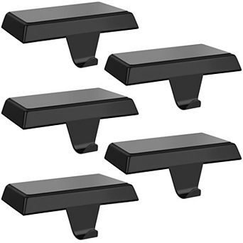 5 pc Heavy Duty Christmas Stocking Holders Non Slip Mantle Hangers Holiday Decor