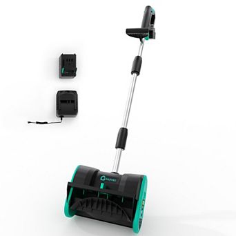 20V Cordless Snow Shovel 12 Inch Width with 4.0Ah Battery Adjustable Handle