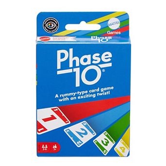 Phase 10 Card Game by Mattel