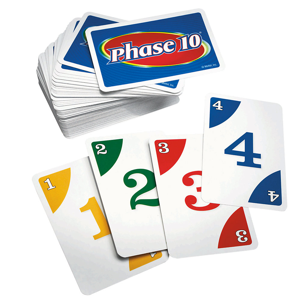 for sale online Mattel Phase 10 Card Game W4729 