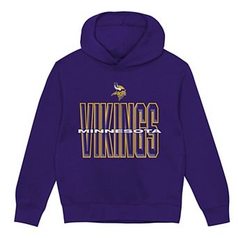 Toddler Outerstuff Purple Minnesota Vikings Field General Fleece Hoodie