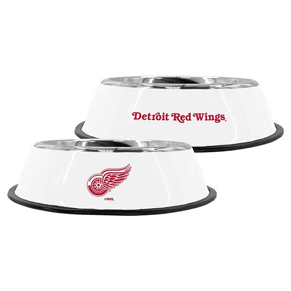 The Memory Company Detroit Red Wings 9" Stainless Steel Pet Bowl