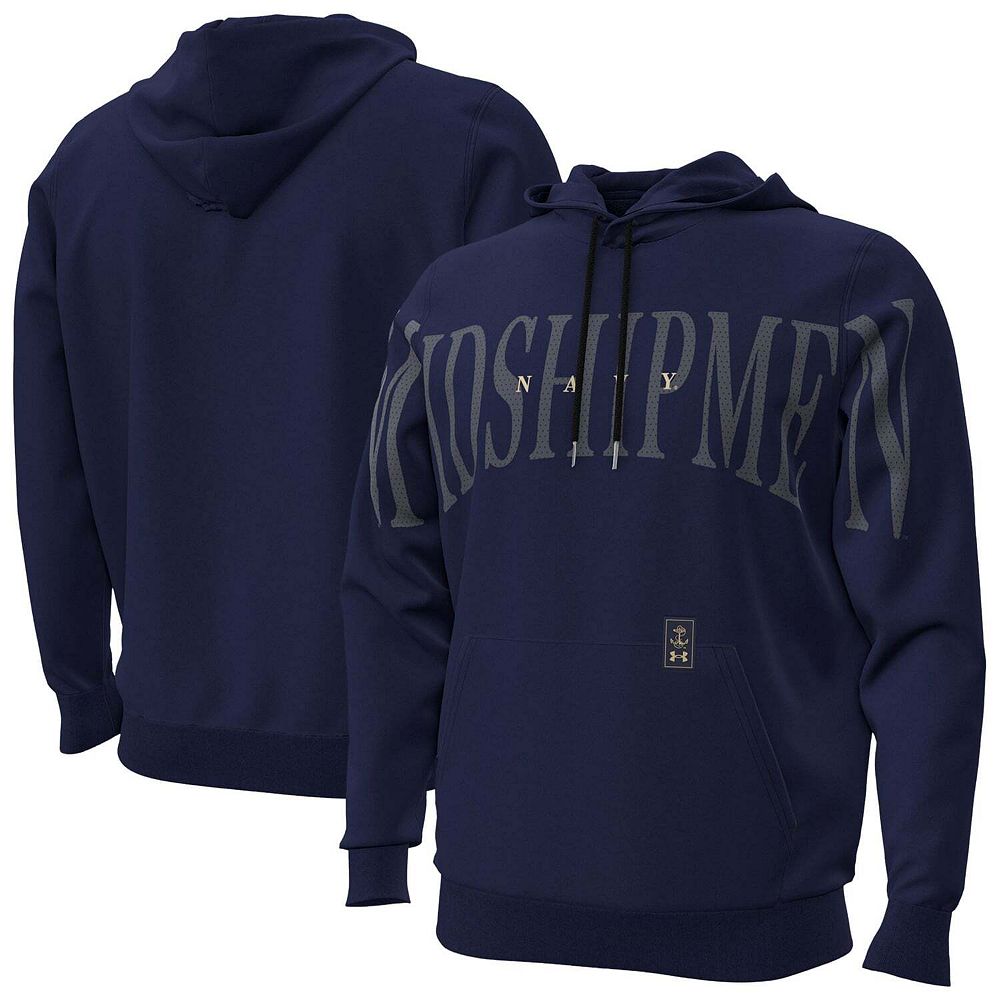 Men's Under Armour Navy Navy Midshipmen 2026 Sideline Overlay Icon ...