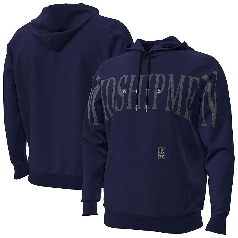 Men's Under Armour Navy Navy Midshipmen 2026 Sideline Overlay Icon ...
