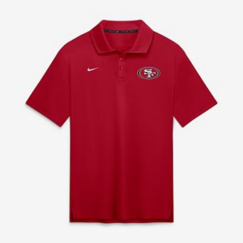 Men's Nike Scarlet San Francisco 49ers Par Solid Dri-FIT Polo