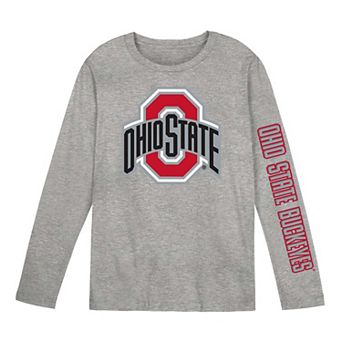 Preschool Outerstuff Gray Ohio State Buckeyes Air Raid Long Sleeve T-Shirt