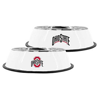 The Memory Company Ohio State Buckeyes 9" Stainless Steel Pet Bowl