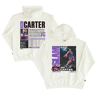Unisex SLAM Vince Carter White Toronto Raptors Top 500 Hoodie