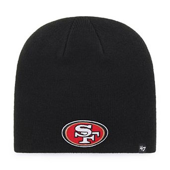 Men's '47 Black San Francisco 49ers Primary Knit Hat