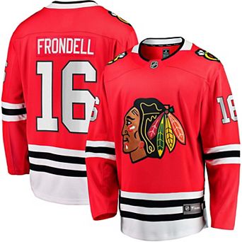 Men's Fanatics Anton Frondell Red Chicago Blackhawks Breakaway Jersey