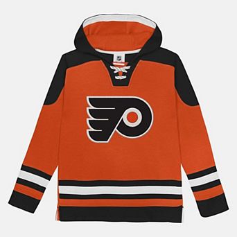 Preschool Outerstuff Orange Philadelphia Flyers Ageless Must Have Home Raglan V-Neck Hoodie