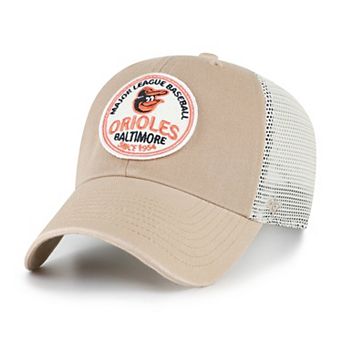 Men's '47 Khaki Baltimore Orioles Clean Up Adjustable Hat
