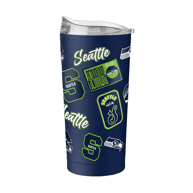 Logo Brands Seattle Seahawks 20oz. Dreamweave Powder Coat Tumbler