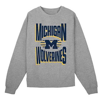 Preschool Outerstuff Gray Michigan Wolverines Jet Stream Sweatshirt