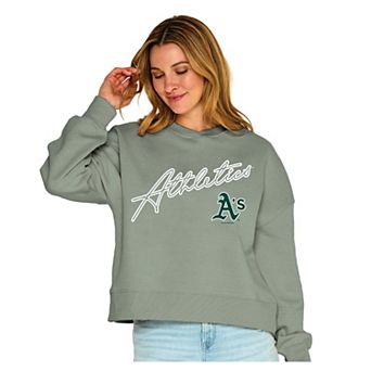 Women's Soft as a Grape Green Athletics Snuggly Sweatshirt